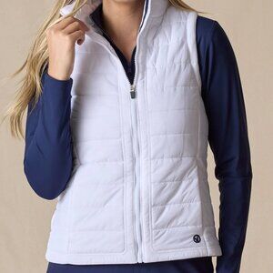 White Puffer Vest